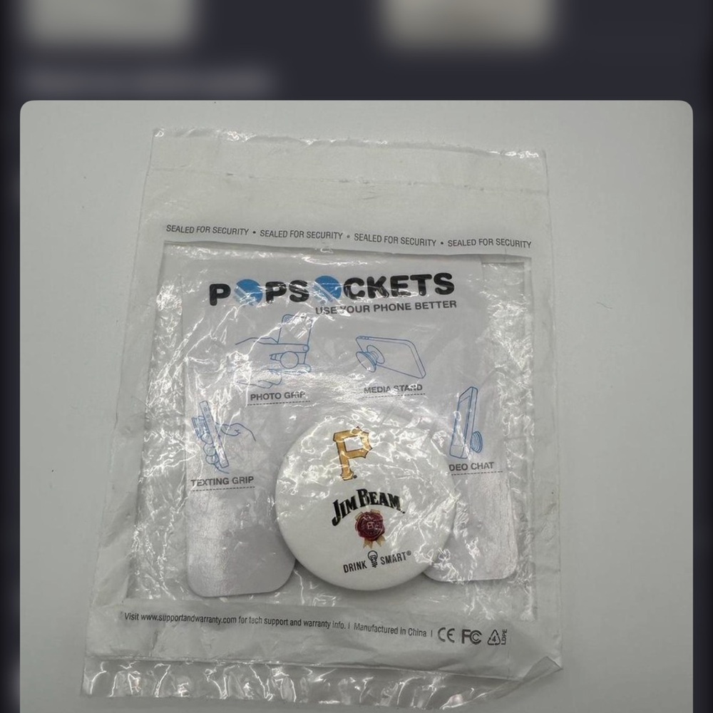 White PopSocket Phone Grip - Picture 2 of 3